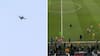 Bizarre scener: Brentford-Wolverhampton afbrudt - drone flyver over stadion