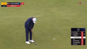God start! Rasmus Højgaard med birdie på andet hul