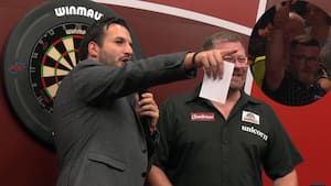 Sjovt øjeblik: James Wade spotter dobbeltgænger blandt publikum