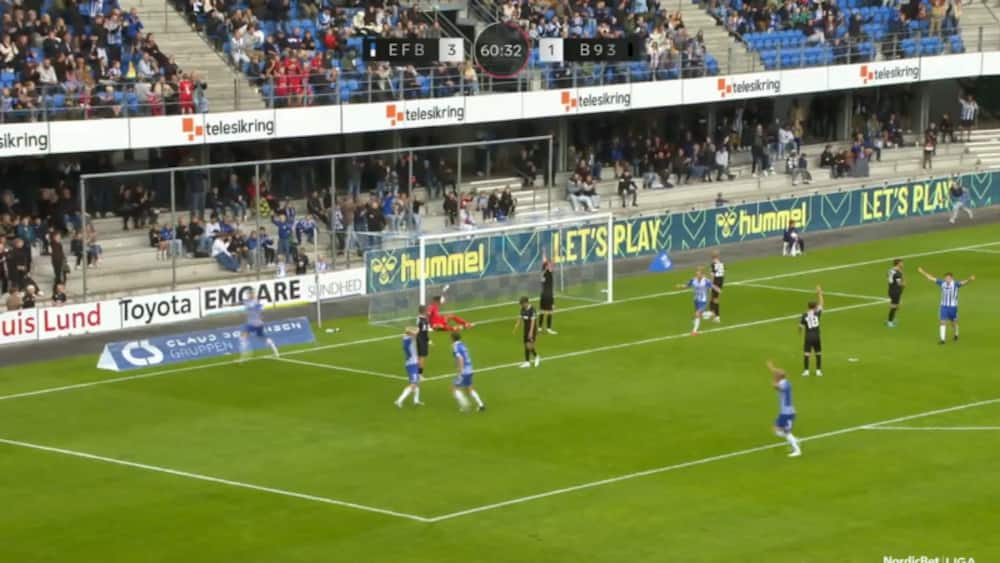 4-3: Esbjerg besejrer B.93 i et målrigt opgør