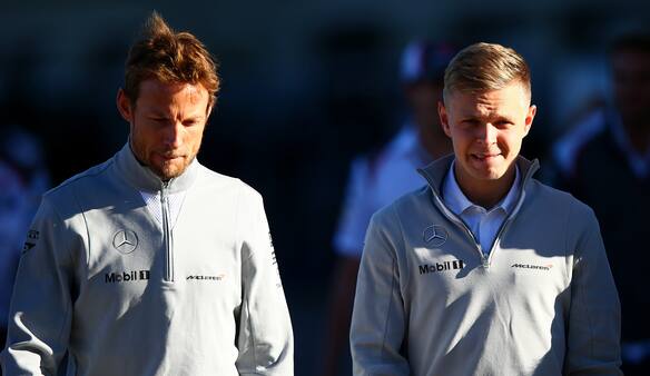Button: Godt at McLaren holder snor i Magnussen