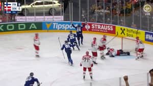 Efter tungt pres: Finland foran mod Danmark