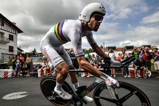 Tom Dumoulin vinder Tour-enkeltstart - Geraint Thomas kurs mod samlet sejr