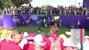 Dansker-bolden er i gang med finalerunden: Se deres tee-slag