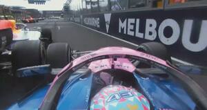 Colapinto tæt på kæmpe crash i starten