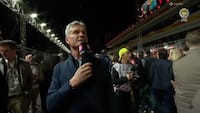 Tilbageblik: Kom med Coulthard på gridden ved Las Vegas GP 2023