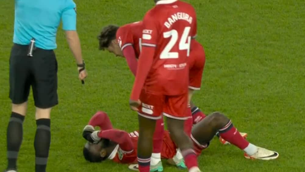 Uheldigt: Middlesbrough-angriber bliver skadet og udgår