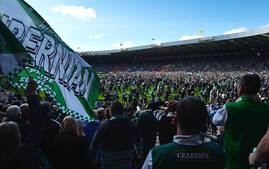Hibernian-fans får lange karantæner efter pokalskandale
