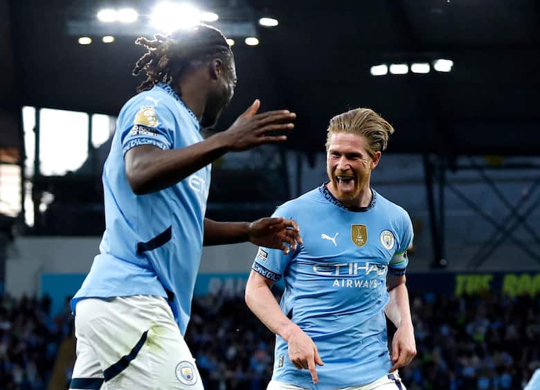 De Bruyne sparker City mod CL med femte sejr på stribe