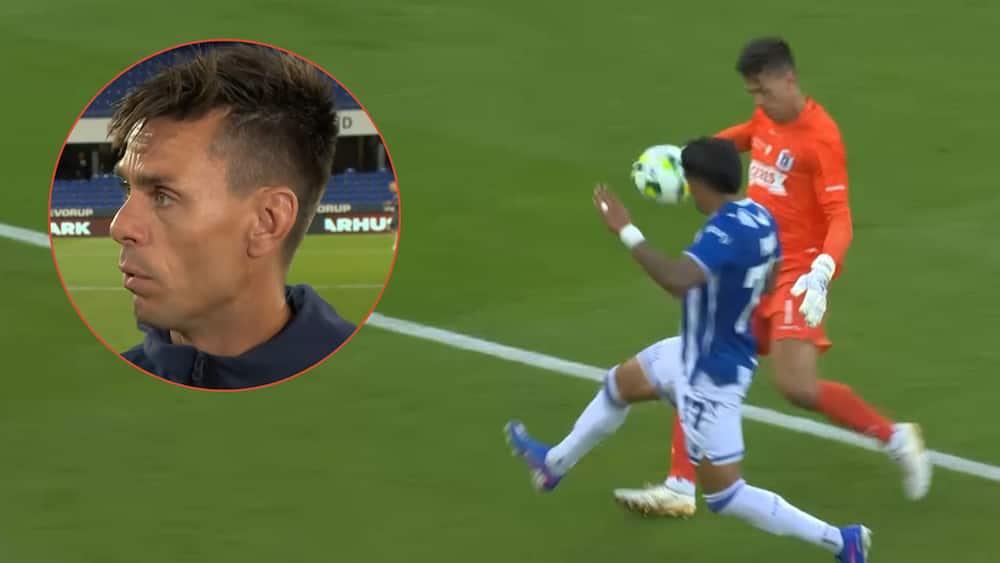 Jesper Hansen uenig med dommeren: 'Det er i overkanten'