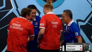 Dart-nedtur: Danmark lider nederlag til Malaysia