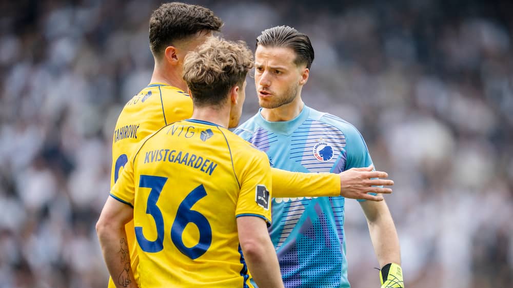 Taber hovedet: Da Ramaj nikkede Mikkelsen en skalle i Parken