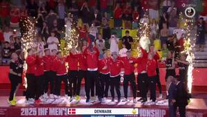 Skønne billeder: Danmark løfter trofæet som U21-verdensmestre