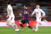 Messi runder ligamål nummer 400 i Barcelona-sejr