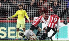 Arsenal smider dyrebare point mod brandvarme Brentford