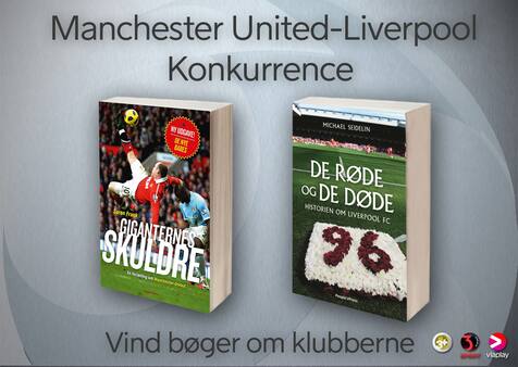 PL-konkurrence: Vind bøger om Manchester United og Liverpool