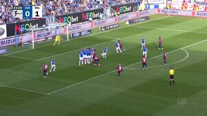 Drop fra Darmstadt-keeper? Forsberg sparker frispark i kassen