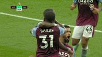 Overraskelsen lurer: Bailey bringer Villa på 1-1 - se målet her