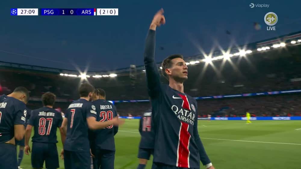 Fabian Ruiz antænder Parc des Princes - PSG på 1-0