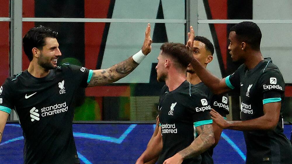 Liverpool tager sejr over AC Milan efter chokstart