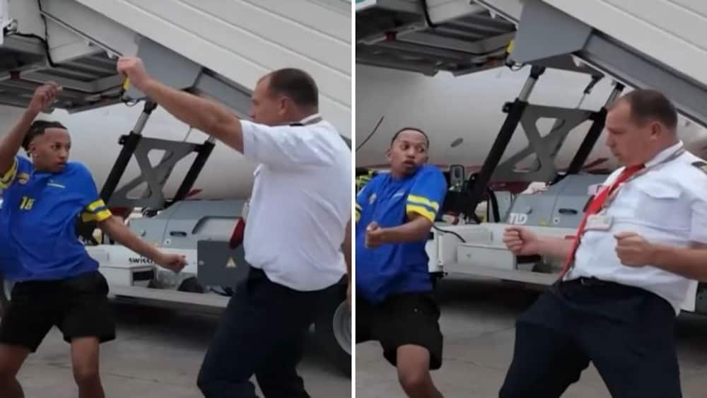 Sjovt moment: Pilot og fan i hopla til VM
