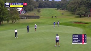 Dansk golfspiller jagter topplacering i Kenya før sidste runde