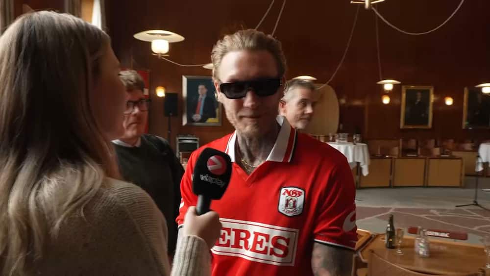 Morten Breum rejste hjem til Aarhus for fejringen