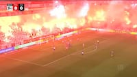 Union Berlin-fans leverer kæmpe pyroshow