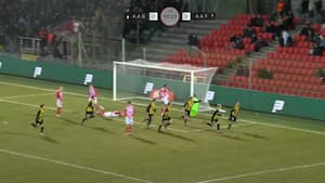 AaB ude af top 6: Taber i overtiden til Aarhus Fremad