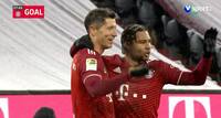 Gør hvad han er bedst til: Lewandowski hamrer reservespækket Bayern-hold foran