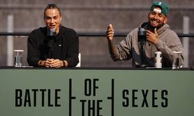 Sabalenka fremhæver sit mod før kønnenes kamp