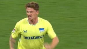 Grønning scorer drømmemål i Hertha-debut
