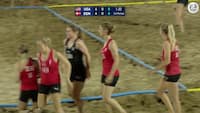 Beach-håndbold: Danske kvinder gør det til to ud af to med suveræn sejr over USA