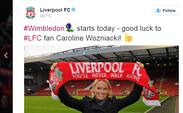 Liverpool: Kom så, Wozniacki!