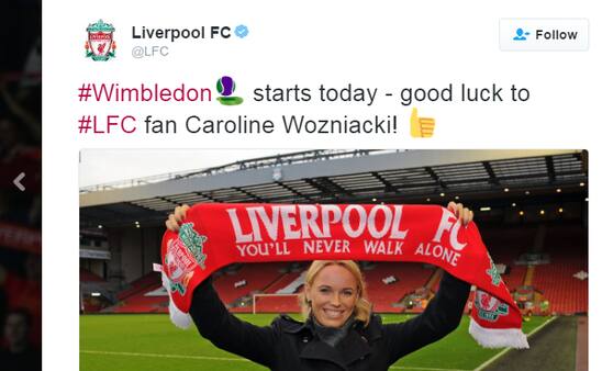 Liverpool: Kom så, Wozniacki!