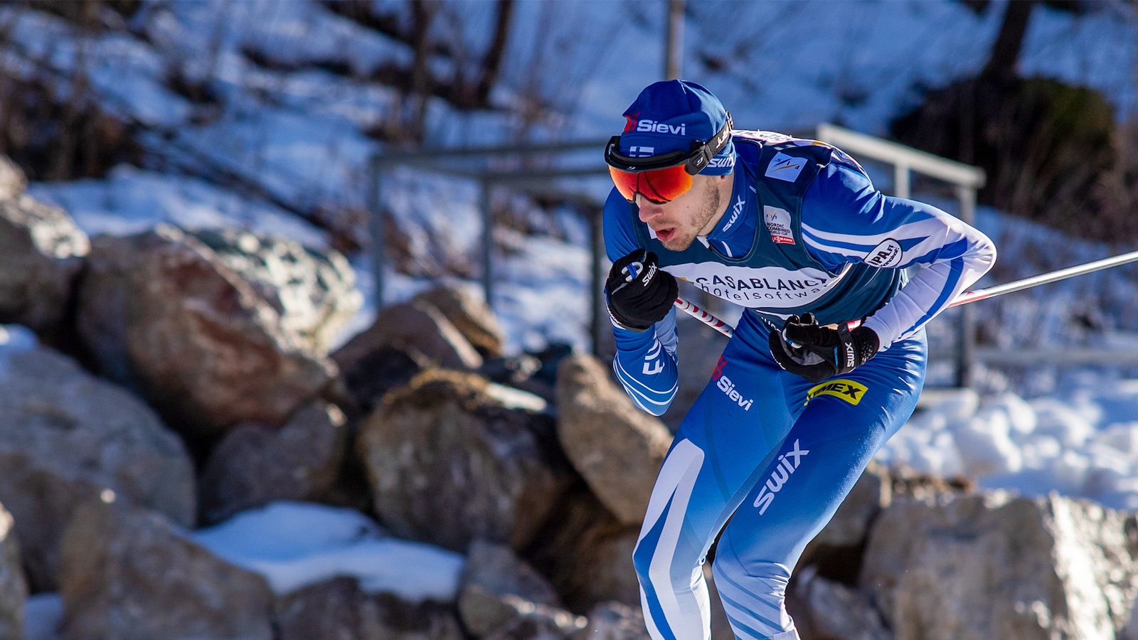 Nordisk kombination (D/M, mixat lag) Längd, 15km