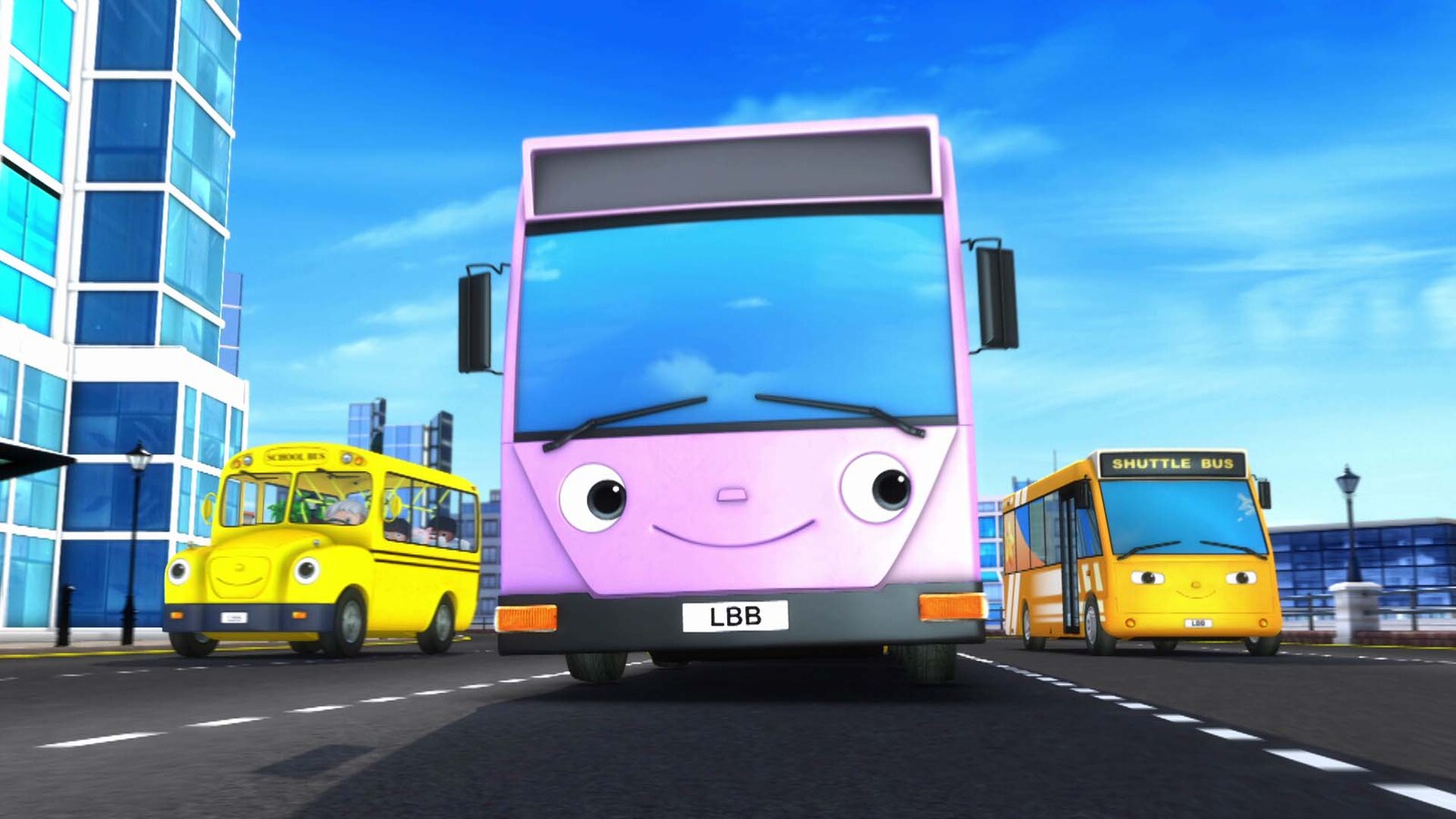 Olika slags bussar