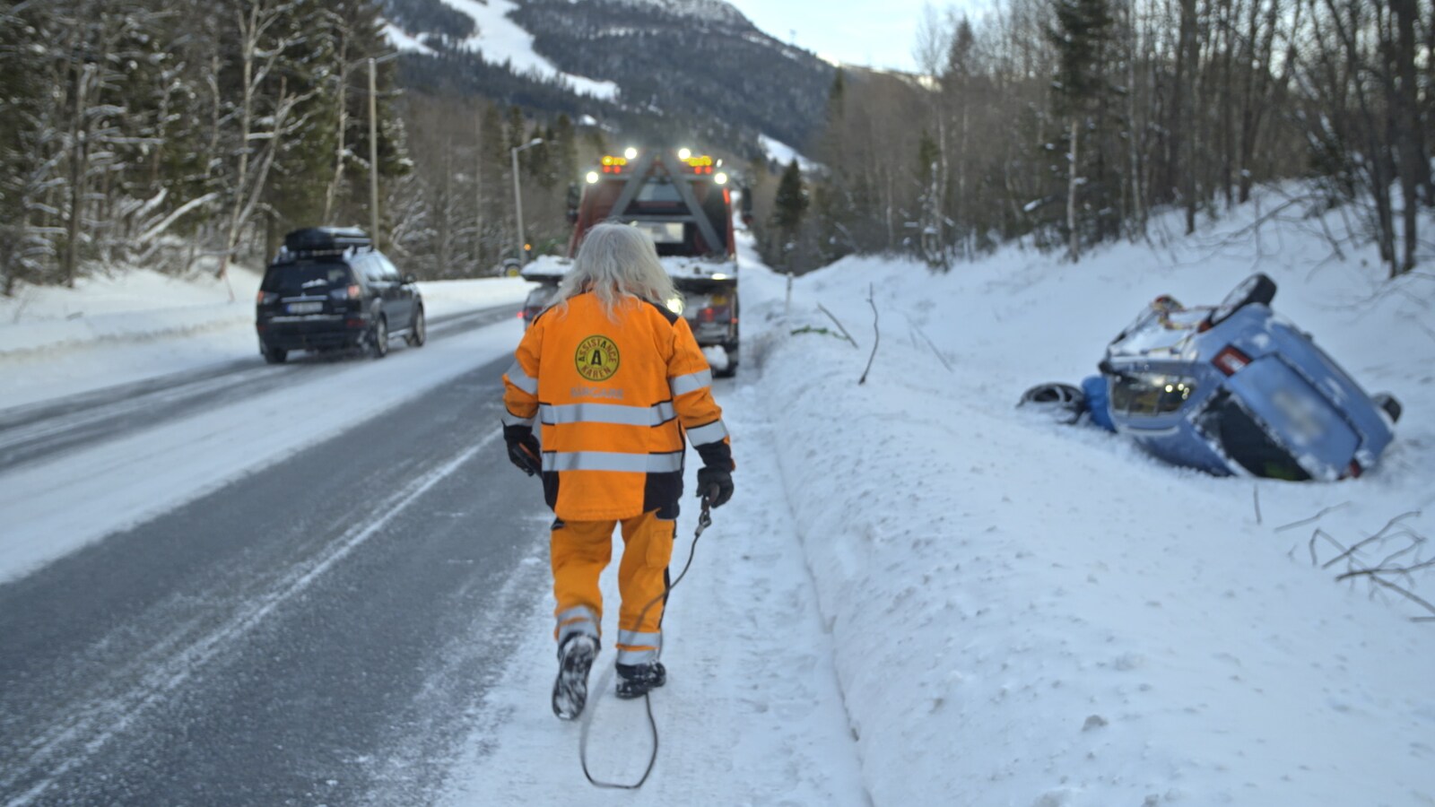 På glattisen