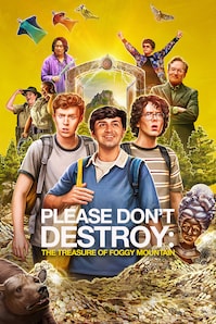 Poster för Please Don't Destroy: The Treasure of Foggy Mountain