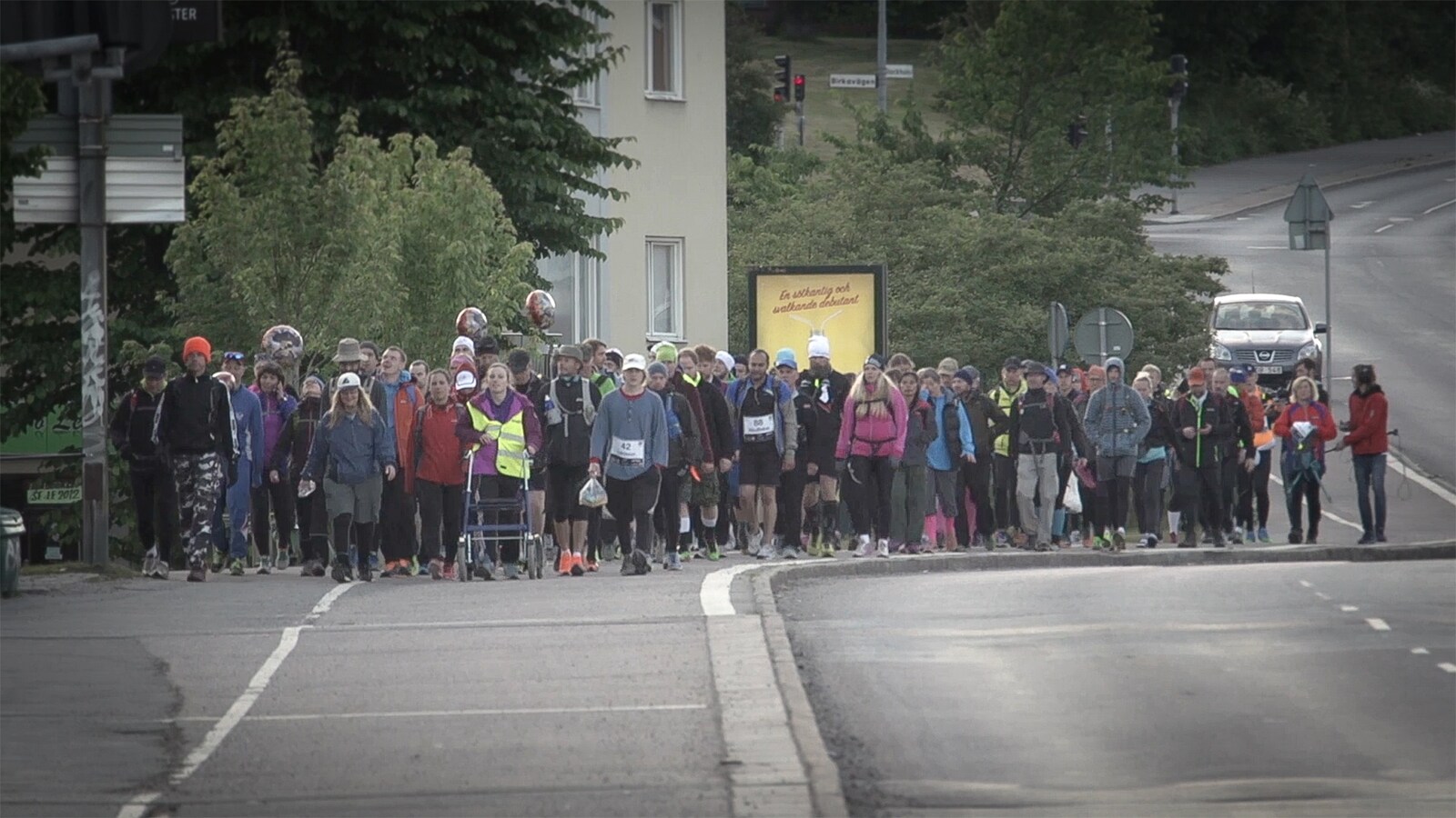 Maratonmarschen - En vaken mardröm