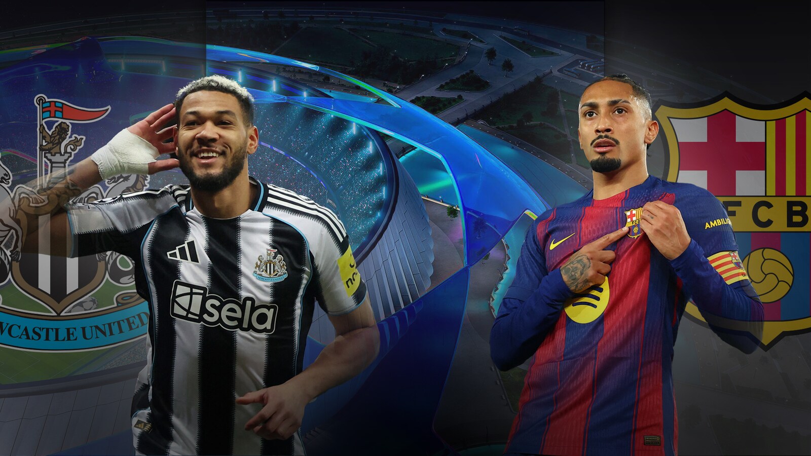 CL-studion: Newcastle - Barcelona