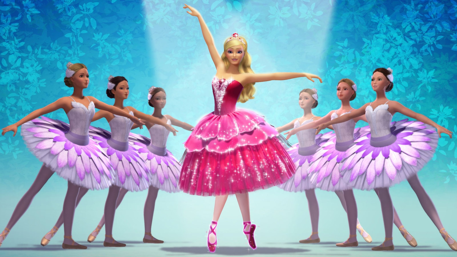 Barbie och de rosa balettskorna