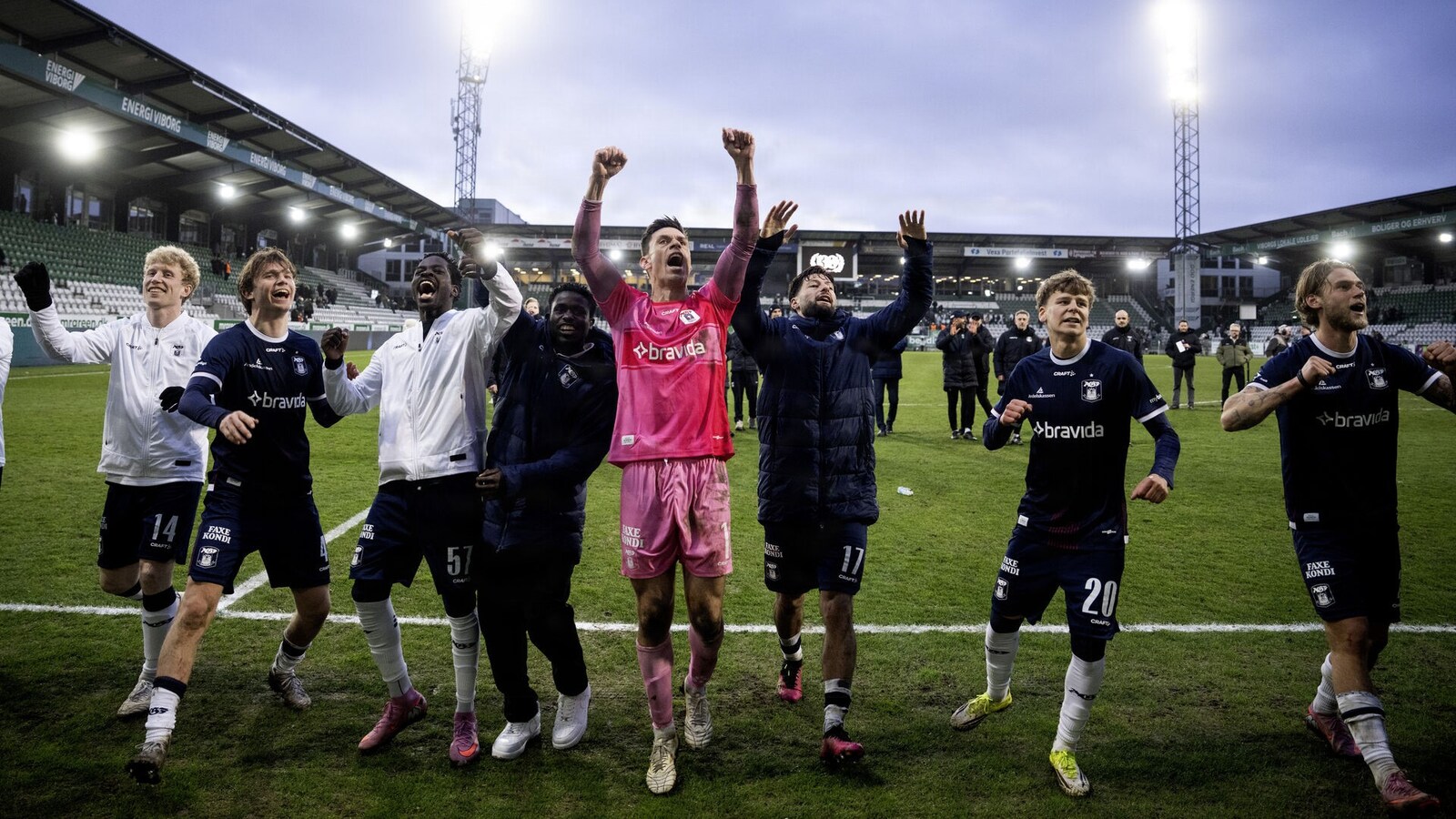 AGF nærmer sig guldet