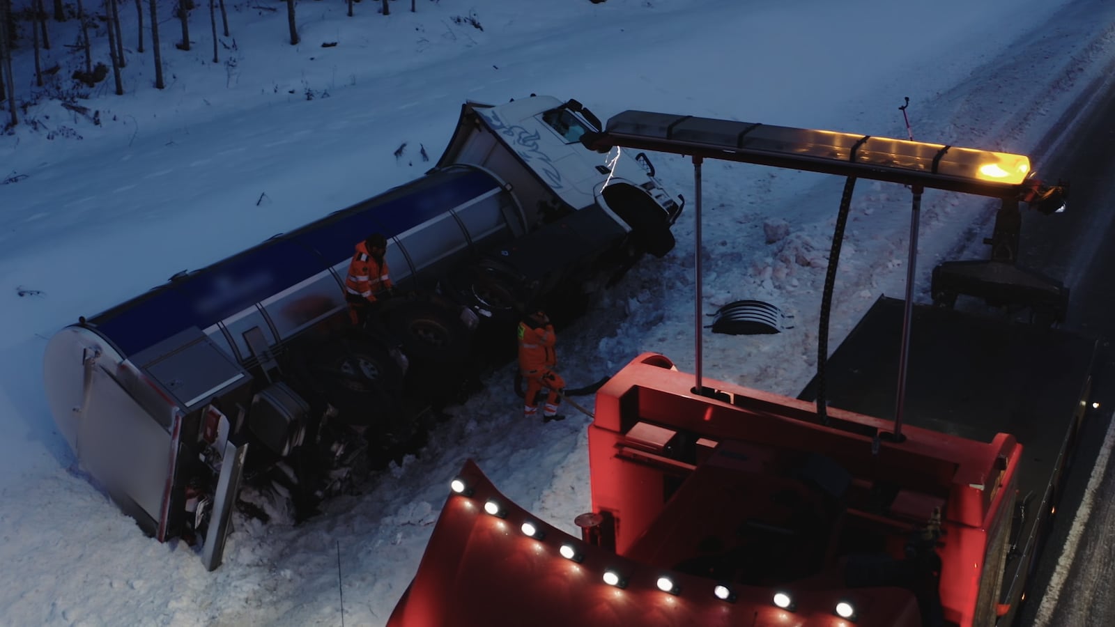 På glattisen