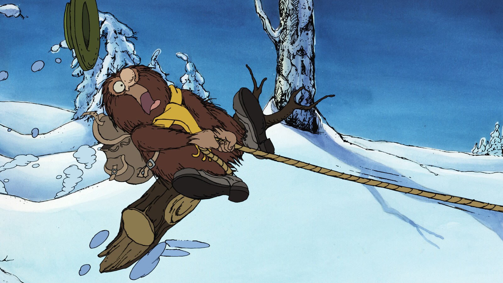 Solan, Ludvig og Gurin med reverompa