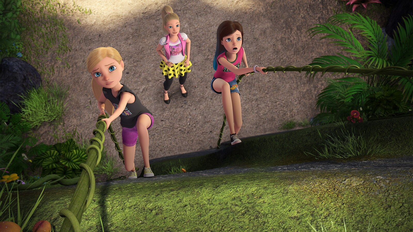 Barbie og hendes søstre på hvalpejagt