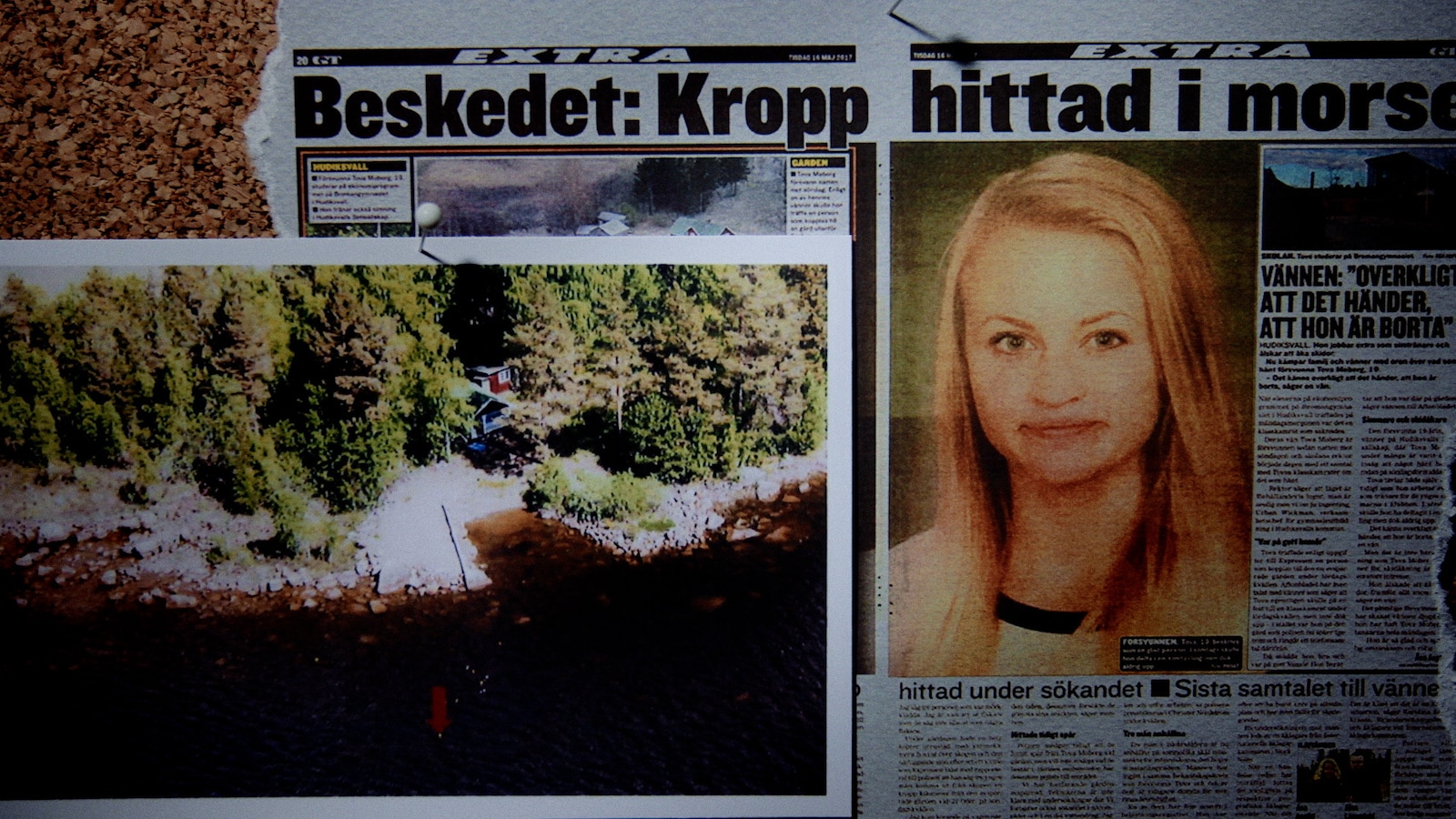 Spår i vatten