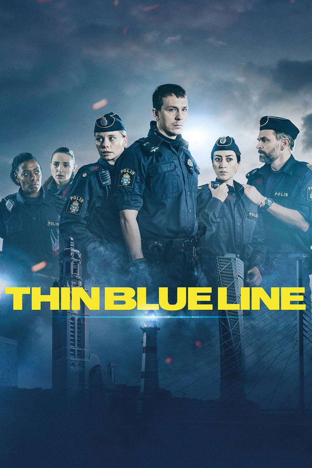 tv blue line