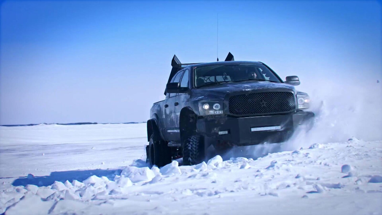 Lastbilschaufförer på småvägar