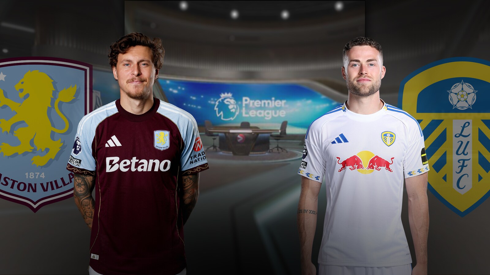 PL-studion: Aston Villa - Leeds